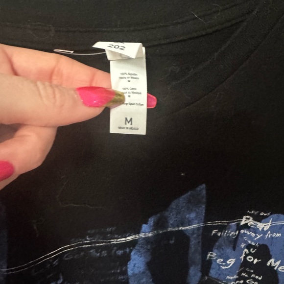 Black Graphic Tee - Picture 2 of 2